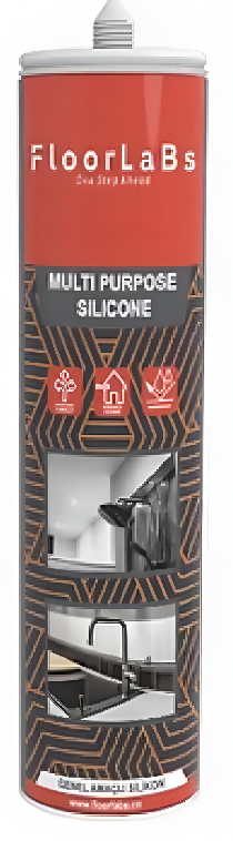 Silicone Trasparente universale multiuso antimuffa 280gr ad elasticità permanente Floorlabs