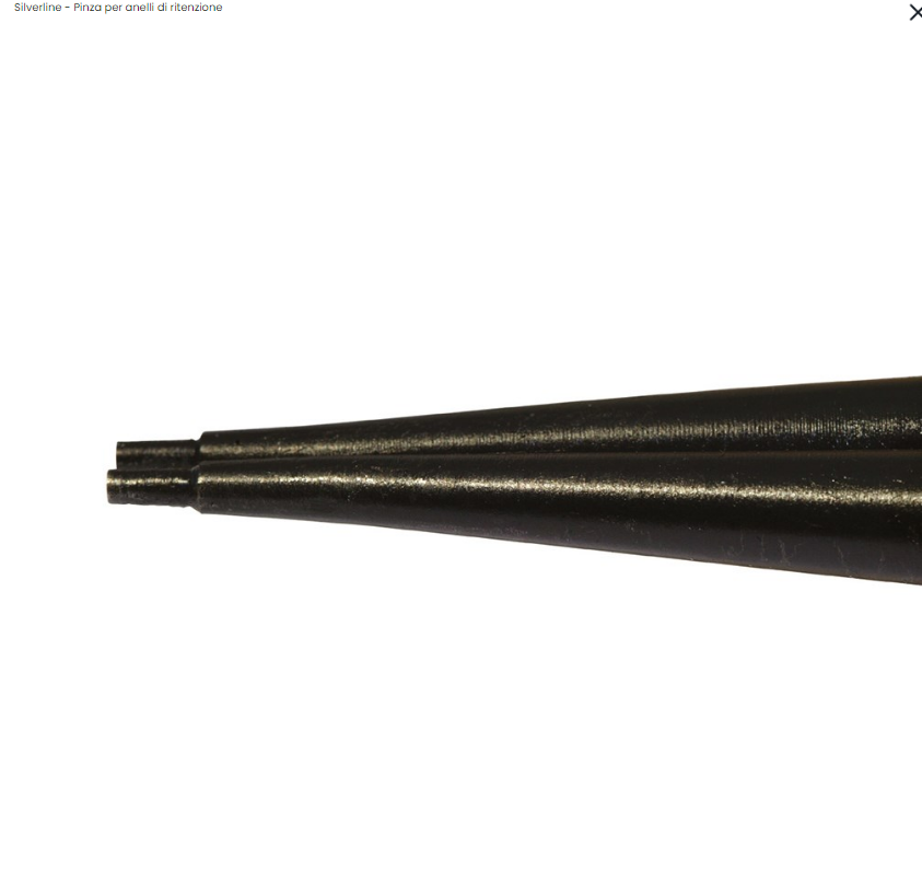 Pinza per anello elastico interno Silverline 230mm Acciaio Offerta Silverline