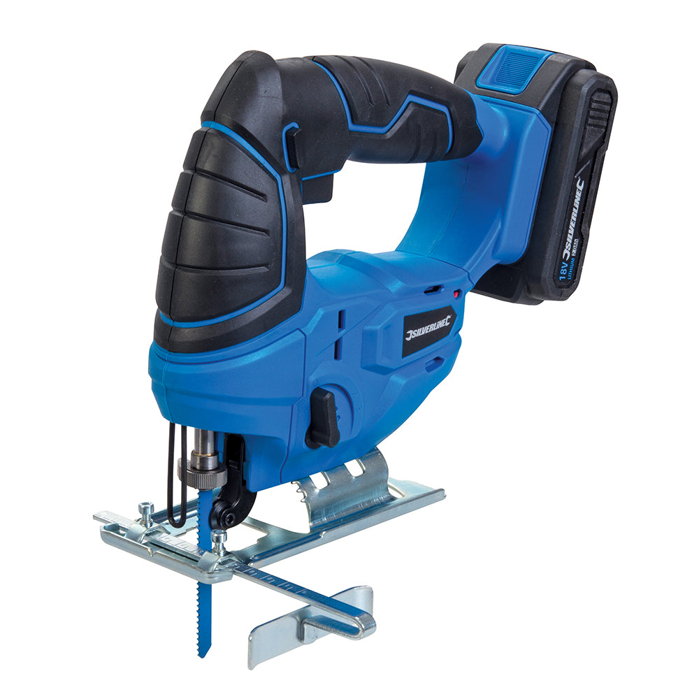 Silverline 947242 seghetto alternato  da 18 V, 1 batteria agli ioni di litio da 2,0 Ah Eternal Brico