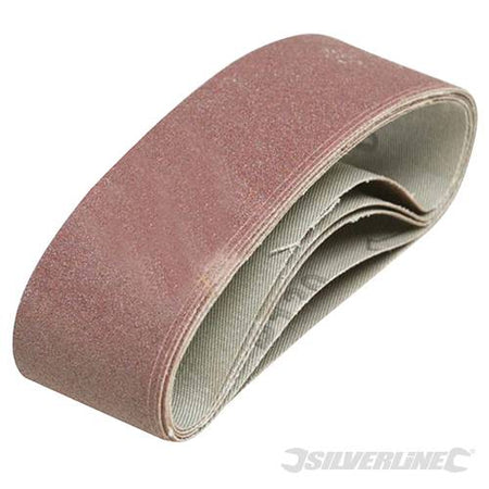 Nastri abrasivi 40 x 305 mm in ossido di alluminio per levigatrici offerta silverline Silverline