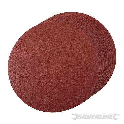 Dischi a fissaggio strappo in ossido di alluminio per l'utilizzo con levigatrici prodotto silverline Silverline
