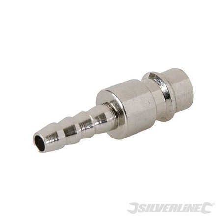 Raccordo per estremità tubo 8mm Silverline 2 pezzi per compressore 40mm Silverline