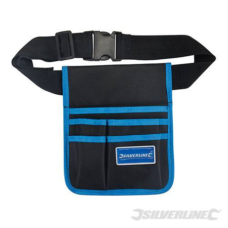 Borsa Marsupio portautensili attrezzi 5 tasche 220 x 260 mm Silverline Silverline