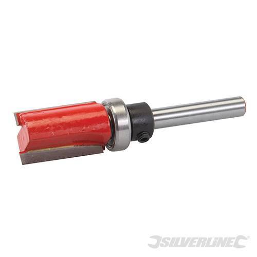 Fresa a copiare 1/4' per tagli di bordo in acciaio temprato da 1/2" x 3/4" x 1/2" a 5/8" x 1" x 5/8" Silverline