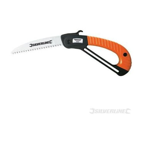 Sega da potatura pieghevole con protezione per le mani 180 mm SILVERLINE Silverline