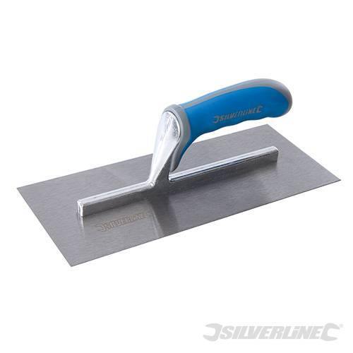 Cazzuola frattazzo per intonacatura lama in acciaio Silverline 280 mm Silverline