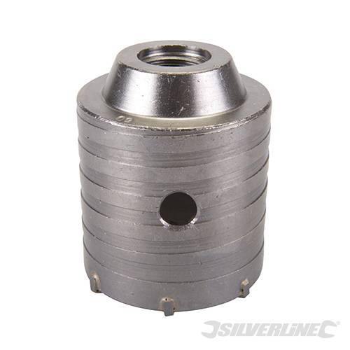 Fresa carotatrice a tazza per muri in TCT e acciaio robusto Silverline 595769 silverline