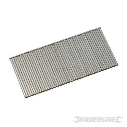 Chiodi Punti di finitura con calibro 16 per chiodatrici Silverline 2500 pz Silverline
