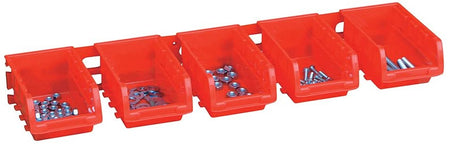 Set di 8 cassette impilabili,  misure 165 x 105 x 75 mm silverline per utensili Silverline