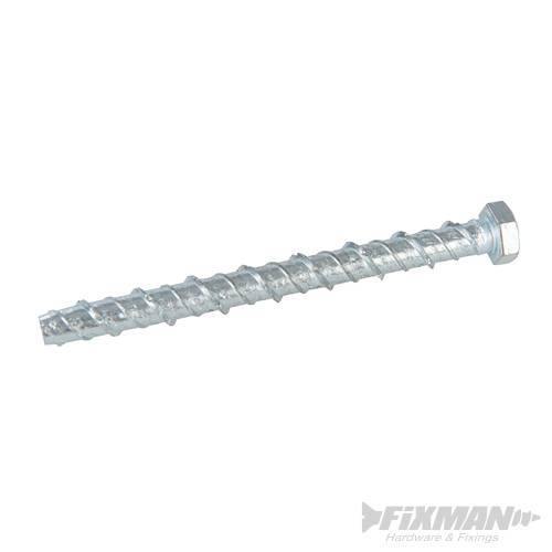 Viti bulloni autofilettanti per calcestruzzo cemento fissaggi Fixman 10 pz Fixman