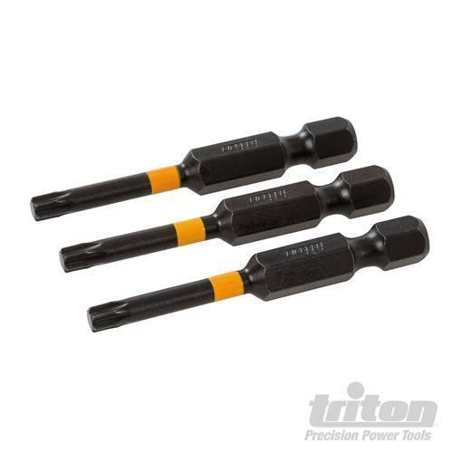Punte da impatto a taglio per cacciavite avvitatori elettrici trapani 3pz Triton Triton