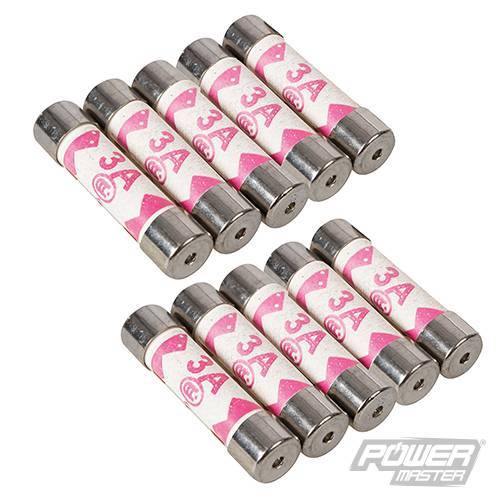 Fusibili per la protezione di circuiti elettrici 3A 5A 13A 10pezzi Power Master