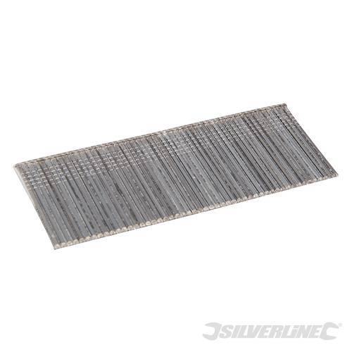 Chiodi Punti di finitura con calibro 16 per chiodatrici Silverline 2500 pz Silverline