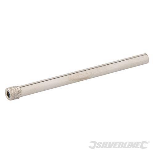 Sega a tazza diamantata per forare piastrelle , vetro, marmo, ardesia e gres porcellanato varie mis. silverline