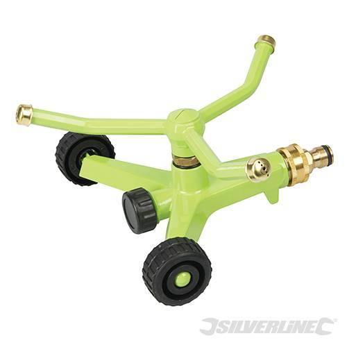 Annaffiatore attacco da 1/2" resistente a 3 bracci in ottone Silverline 100 mm Silverline