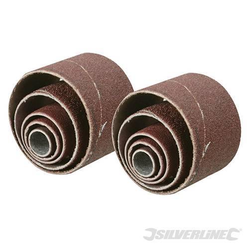 Manicotti di levigatura 10 pezzi grana 80 nuovo prodotto originale silverline Silverline