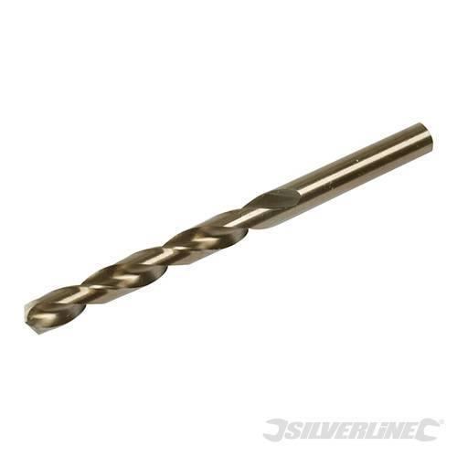 Punta per trapani in cobalto acciaio M35 ad alta velocità solida e resistente Silverline silverline