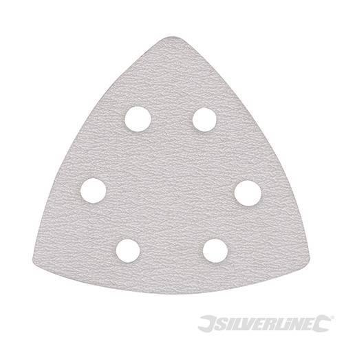 Fogli triangolari forati con fissaggio strappo per la rimozione di pitture e vernici silverline Silverline