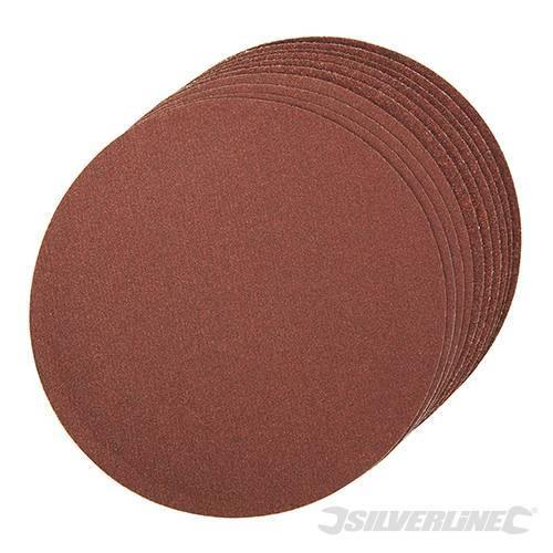Dischi di levigatura auto-adesivi per sabbiare legno pittura vernice plastica Silverline