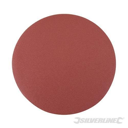 Dischi a fissaggio strappo in ossido di alluminio per l'utilizzo con levigatrici prodotto silverline Silverline