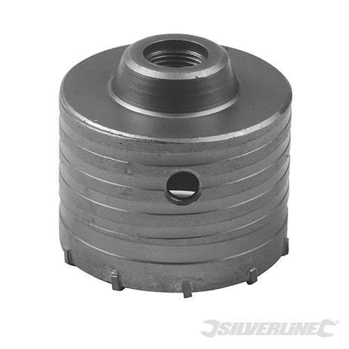 Fresa carotatrice a tazza per muri in TCT e acciaio robusto Silverline 595769 silverline