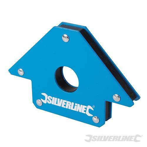 Magnete di Saldatura Squadra Magnetica da 100 mm Silverline 45° 90° 135° Silverline