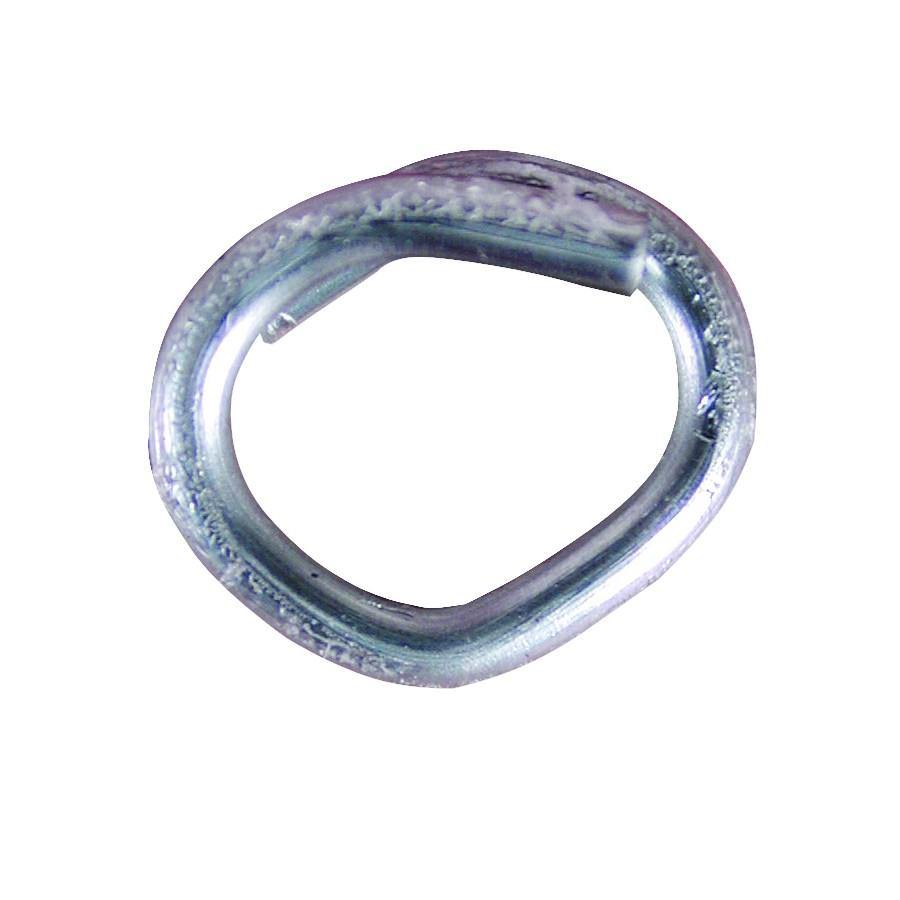 Anelli per reti OMEGA 20 zincati acciaio inox 1000 pezzi EDMA Edma