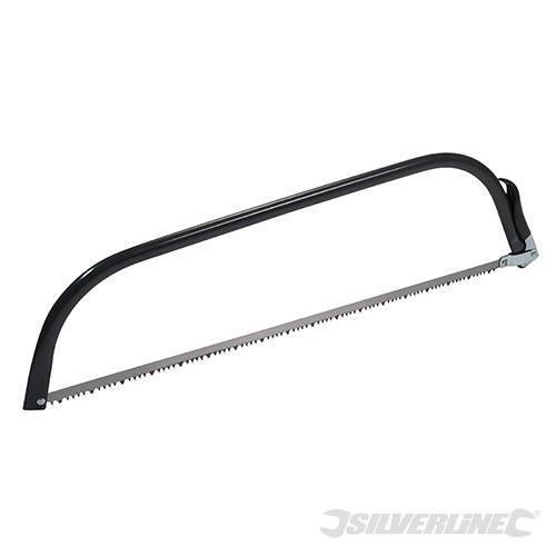 Sega ad arco con lama in acciaio da 600 mm e 750 mm Silverline Silverline