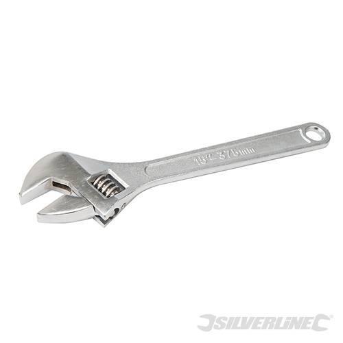 Chiavi regolabili a rullino in acciaio ingegneria meccanica Offerta Silverline Silverline