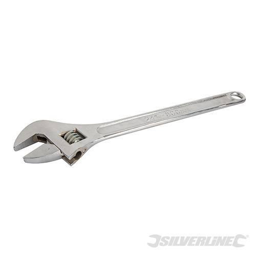 Chiavi regolabili a rullino in acciaio ingegneria meccanica Offerta Silverline Silverline