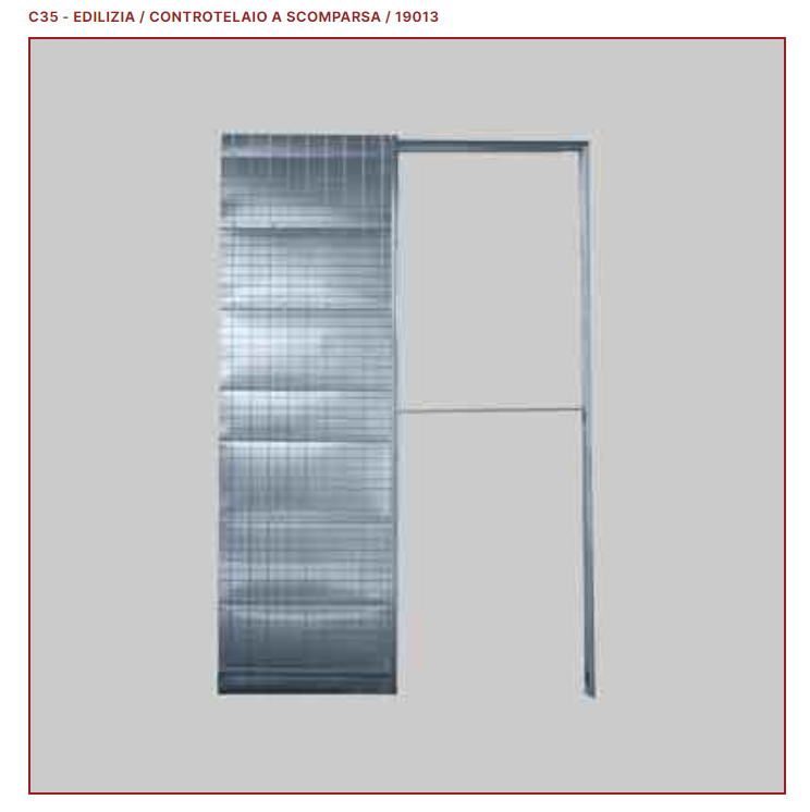 CONTROTELAIO PER PORTE A SCOMPARSA INTONACO  800x2100 Eternal Brico