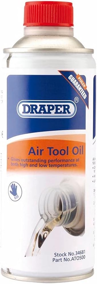 Olio per utensili pneumatici 500Ml Air Tool Oil Draper Tools Draper tools