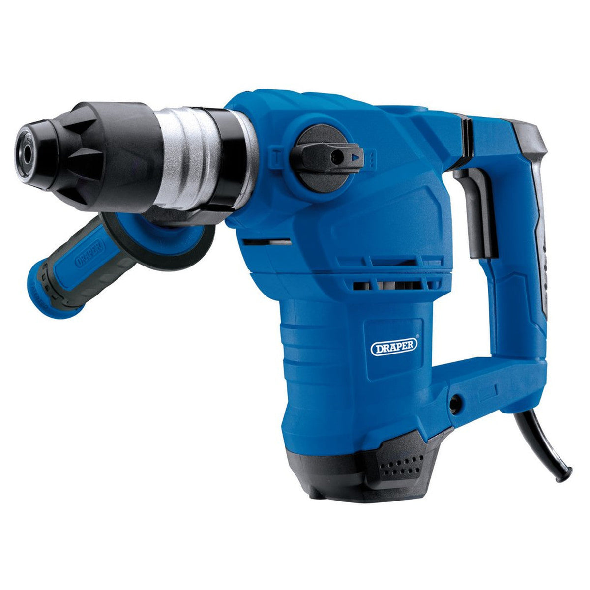 Trapano a percussione rotante SDS+ da 230V 1500 W Draper Tools Draper tools