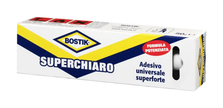 Adesivo universale superforte 125g bostick superchiaro Bostik