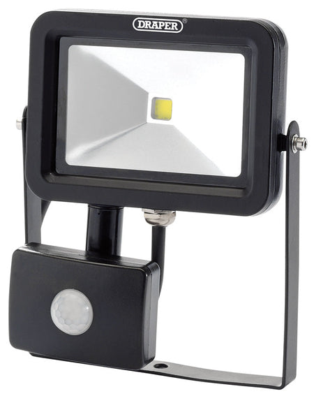 Faretto da parete sottile a LED COB con sensore PIR, 10 W, 700 lumen Draper Tools Draper tools