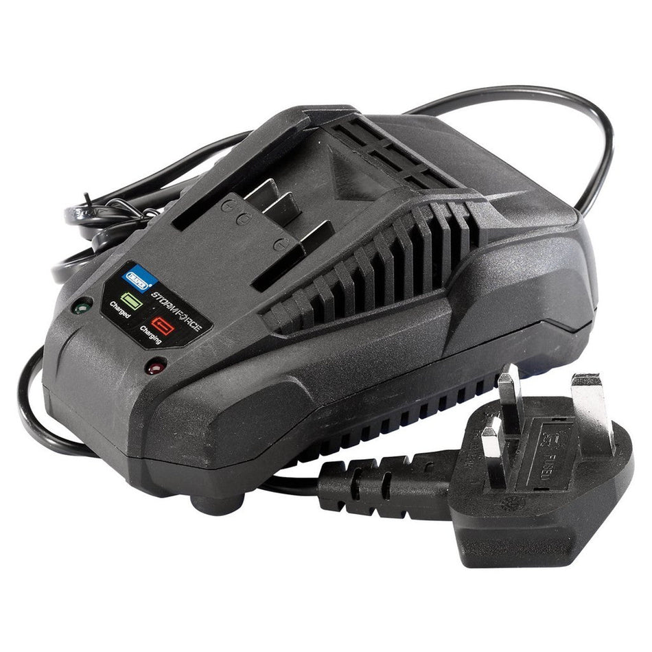 Caricabatterie Draper Storm Force® 20V per la gamma di batterie Power Interchange Draper Tools Eternal Brico