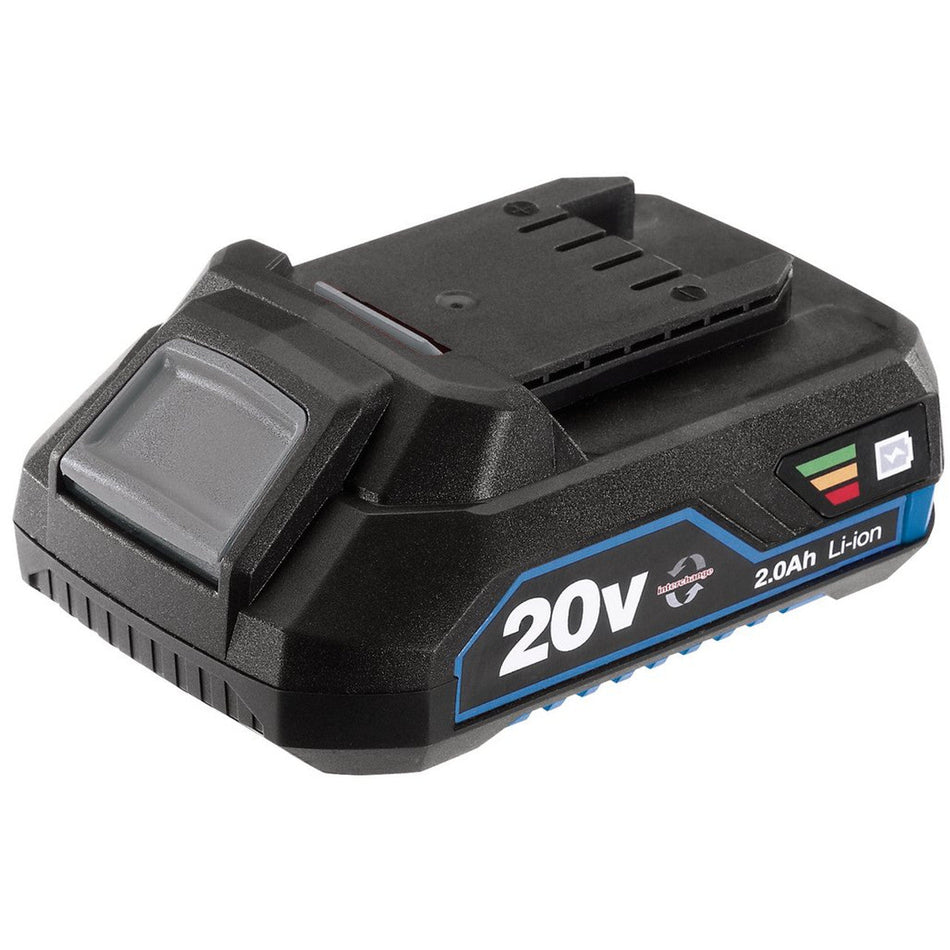 Draper Storm Force® 20V Batteria agli ioni di litio, 2,0Ah Draper Tools Draper tools