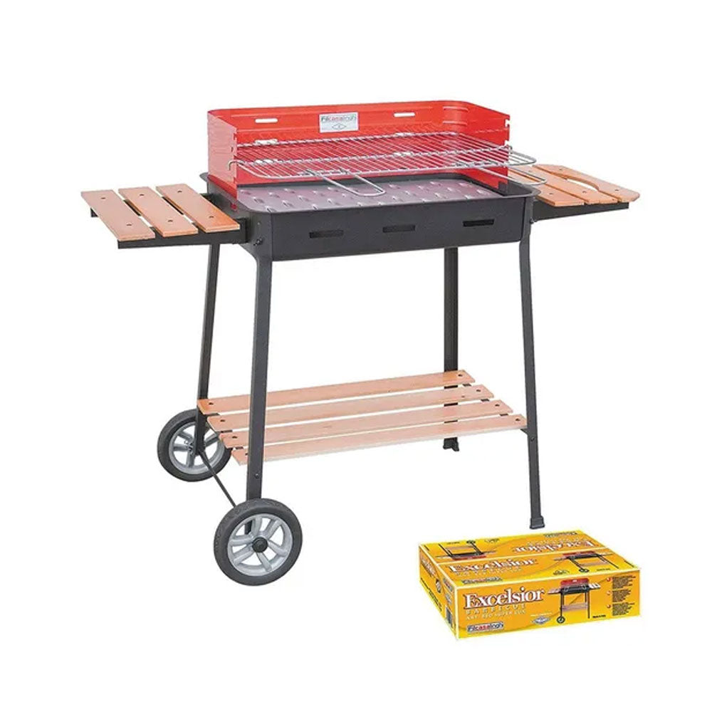 BARBECUE A CARBONELLA MADRID IDEAL STAR cm 102,5x53,5x83,5h Ideal star