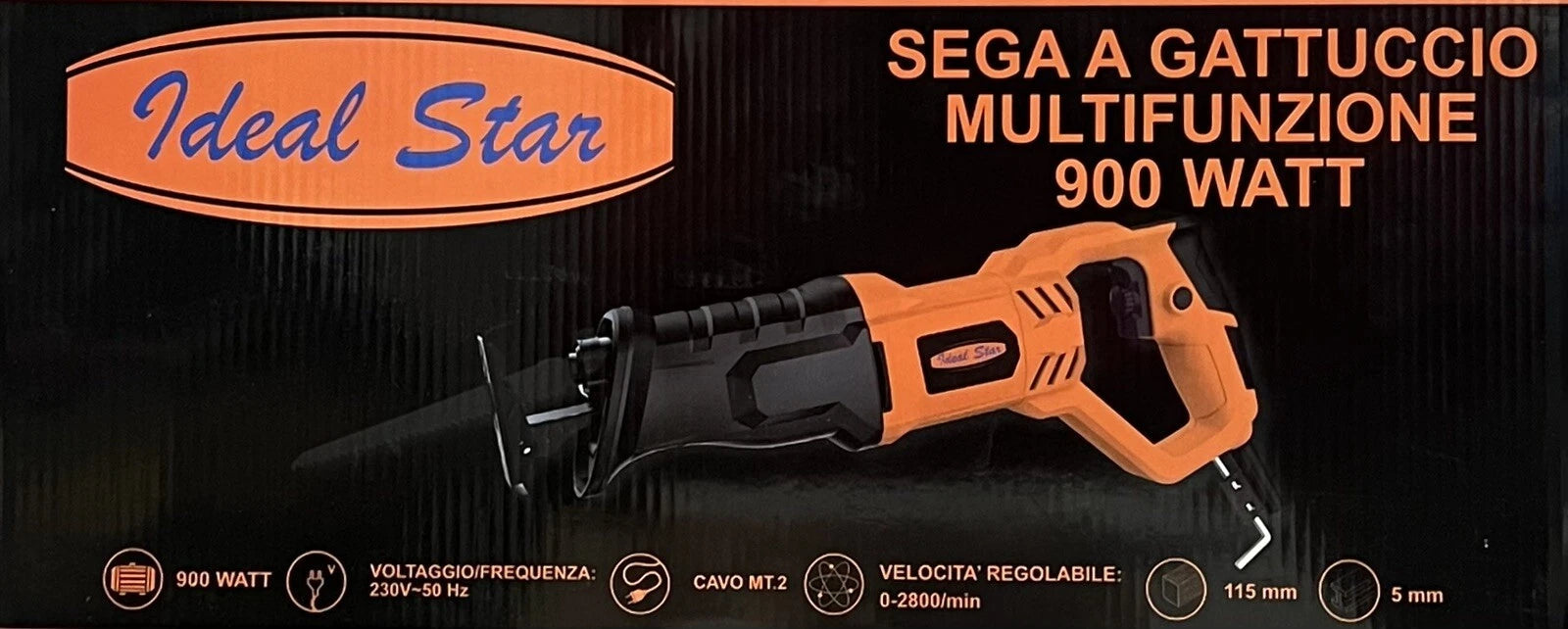 Sega a gattuccio multifunzione 900W Ideal Star Ideal Star