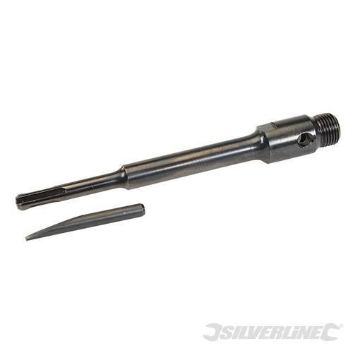 Mandrino SDS Plus per fresa a tazza varie misure Silverline Silverline