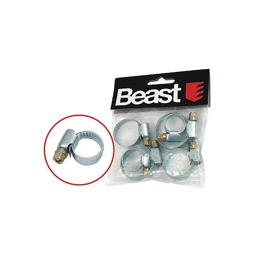 Fascette stringitubo set da 6 pezzi,2 x (10-16, 16-25, 20-32 mm) e set da 8 pezzi, 2x (10-16, 12-22, 16-27, 25-40 mm)Beast Beast