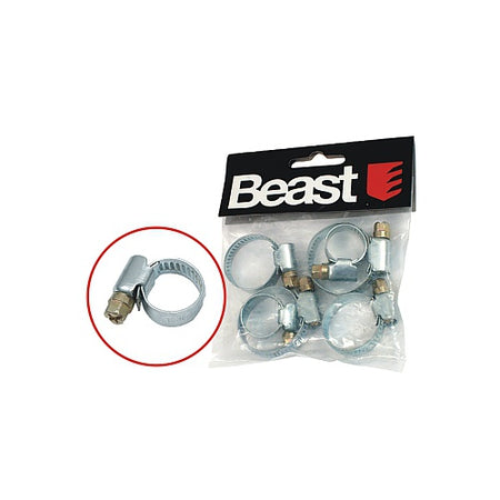 Fascette stringitubo set da 6 pezzi,2 x (10-16, 16-25, 20-32 mm) e set da 8 pezzi, 2x (10-16, 12-22, 16-27, 25-40 mm)Beast Beast
