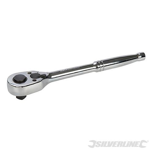 Chiave Silverline a cricchetto in acciaio con sgancio rapido 1/2"/ 512 Nm Prezzo Silverline