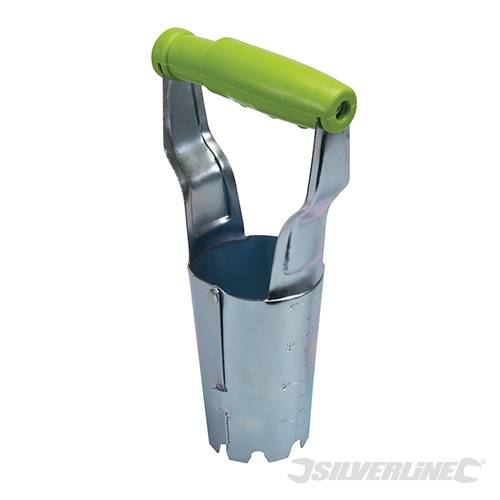 Seminatore pianta bulbi 235 mm con dentellatura Silverline Silverline