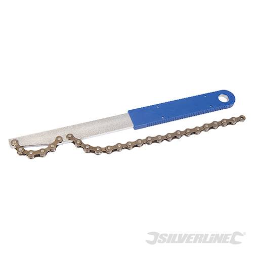 Chiave a catena in acciaio per lo svitamento dei pacchi pignoni Silverline Originale Silverline