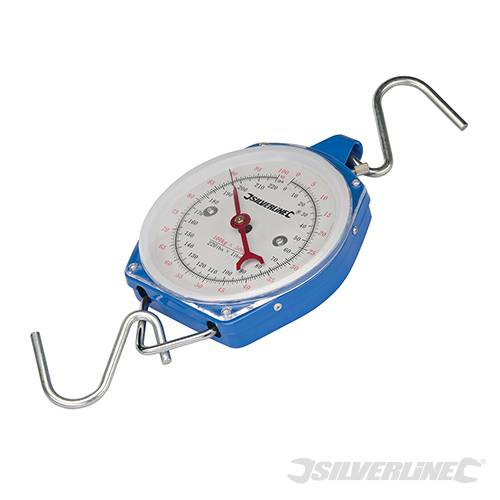 Silverline bilancia peso misurare con ganci in metallo max 100 kg Prezzo Silverline