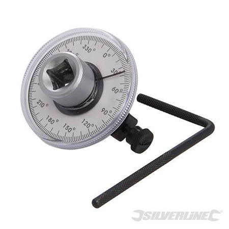 Chiave dinamometrica  Attacco 1/2" moto auto coppia angolare officina 0-360° Silverline