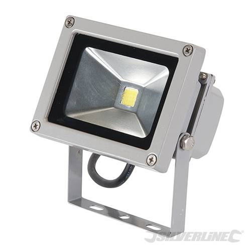 Faretto luce Riflettori a LED posizione regolabile 700 lumen Silverline 10W Silverline