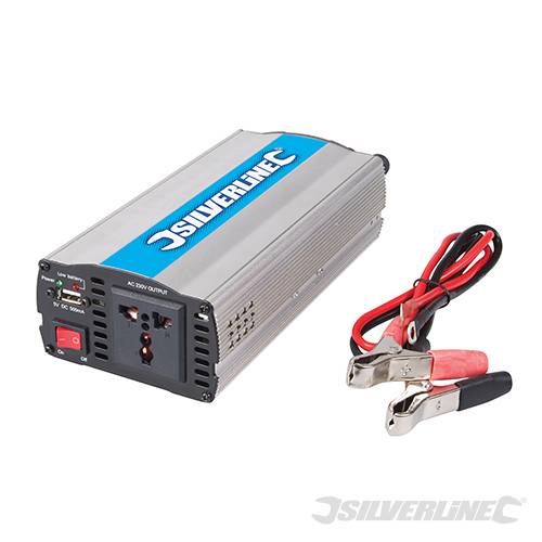 Invertitore 700W presa singola per auto 12v 220v Prezzo Silverline OFFERTA Silverline