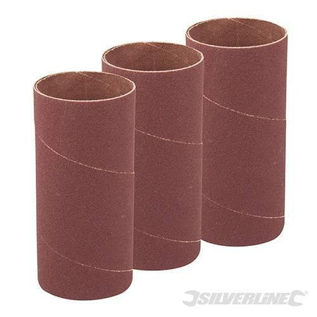 Set di maniche per levigature curve in ossido di alluminio con supporto di cotone offerta Silverline